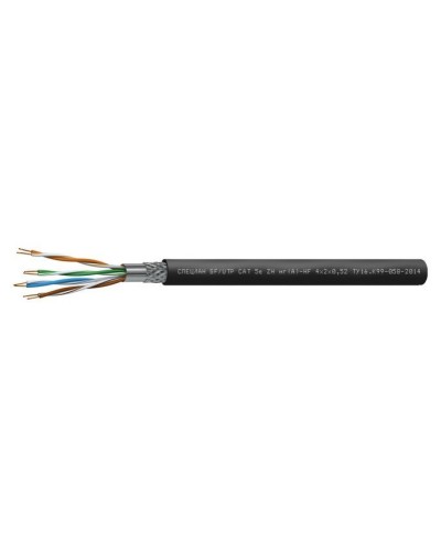 СПЕЦЛАН SF/UTP Cat 5e ZH нг(А)-HF 1х2х0,52. Кабель «витая пара» (LAN) для структурированных систем связи. Спецкабель в Барнауле