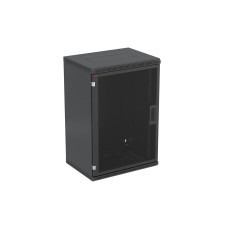 ШТ-НСр-18U-600-450-П-Ч (130411-01552). Шкаф телекоммуникационный 19 настенный 18U. ССД (Связьстройдеталь)