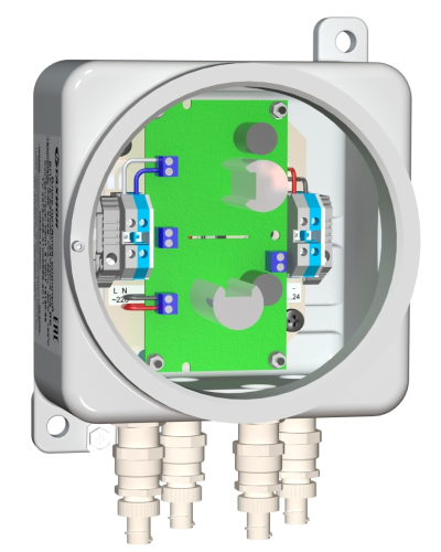 БПУ-2-220VAC-24VDC/2,0A ВБ. Блок питания уличный взрывозащищенный. Тахион в Барнауле