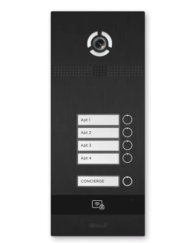 BI-04FB BLACK. Вызывная панель IP-домофона. BAS-IP в Барнауле
