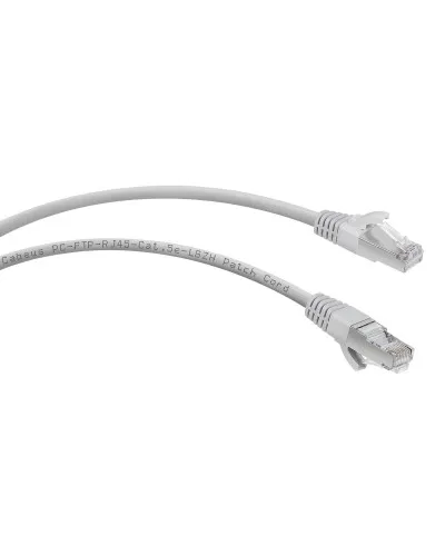 PC-FTP-RJ45-Cat.5e-1m-LSZH (8870c), серый. Патч-корд медный. CABEUS в Барнауле