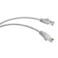 PC-UTP-RJ45-Cat.6-2m-LSZH (8879c), серый. Патч-корд медный. CABEUS