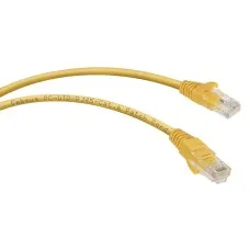 PC-UTP-RJ45-Cat.6-2m-YL (8707c), желтый. Патч-корд медный. CABEUS