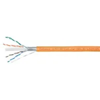 UTP-4P-Cat.6a-SOLID-LSZH-OR (11374c). Кабель «витая пара» (LAN) для структурированных систем связи. CABEUS