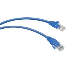 PC-UTP-RJ45-Cat.6-3m-BL (8680c), синий. Патч-корд медный. CABEUS