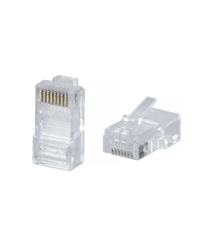 8P8C (100 шт) (7009c). Разъем RJ-45. CABEUS в Барнауле