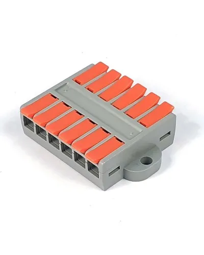 MX662-6R (11417c). Клемма соединительная универсальная проходная 6 полюсов. CABEUS в Барнауле