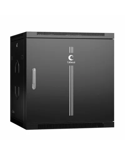 SH-05F-12U60/45m-R-BK (10770c). Шкаф телекоммуникационный 19 настенный 12U. CABEUS в Барнауле
