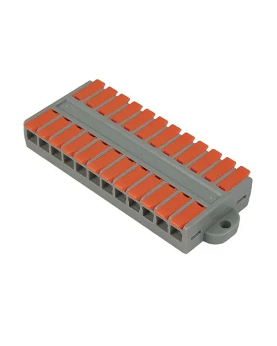 MX662-12R (11420c). Клемма соединительная универсальная проходная 12 полюсов. CABEUS в Барнауле
