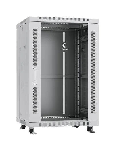 SH-05C-18U60/100 (7228c). Шкаф телекоммуникационный 19 напольный 18U. CABEUS в Барнауле