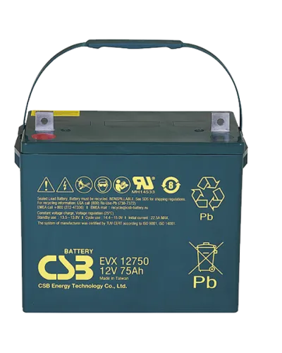 CSB EVX 12750. Аккумулятор герметичный свинцово-кислотный. CSB в Барнауле