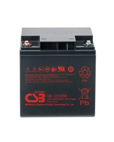 CSB HR 12120W. Аккумулятор герметичный свинцово-кислотный. CSB в Барнауле