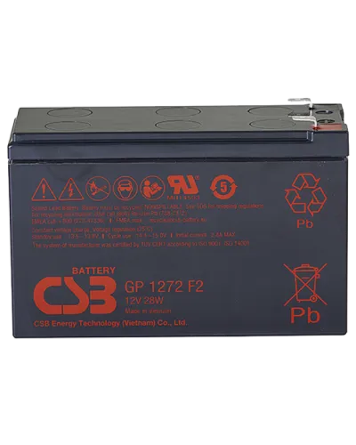 CSB GP 1272(28W) F2. Аккумулятор герметичный свинцово-кислотный. CSB в Барнауле