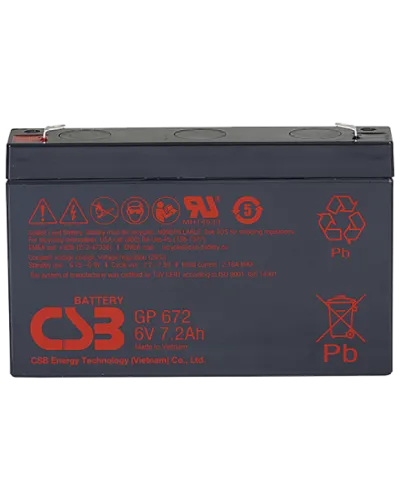 CSB GP 672. Аккумулятор герметичный свинцово-кислотный. CSB в Барнауле