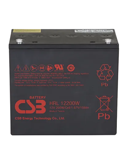 CSB HRL 12200W. Аккумулятор герметичный свинцово-кислотный. CSB в Барнауле