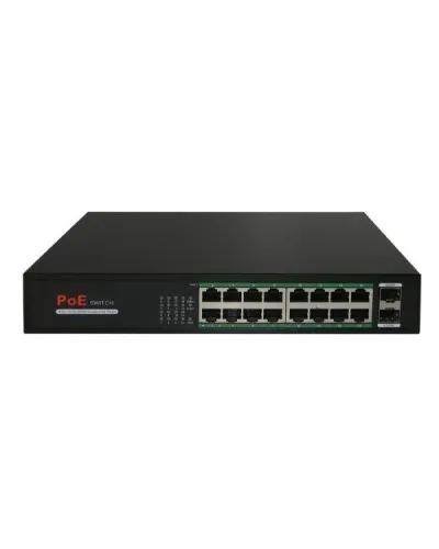 CO-SWP16GFv2. Коммутатор 16-портовый  Gigabit Ethernet с PoE. ComOnyx в Барнауле