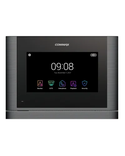 CDV-704MF/VZ (темное серебро). Монитор видеодомофона цветной. Commax в Барнауле