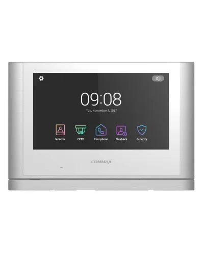 CDV-1024MA/VZ (белый). Монитор видеодомофона цветной. Commax в Барнауле