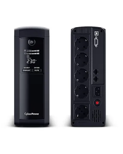 VP1200ELCD. Источник бесперебойного питания. CyberPower в Барнауле