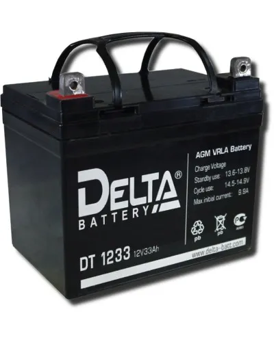 Delta DT 1233. Аккумулятор герметичный свинцово-кислотный. Delta в Барнауле