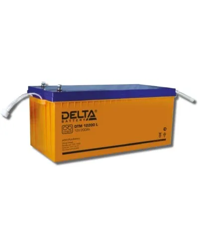 Delta DTM 12200 L. Аккумулятор герметичный свинцово-кислотный. Delta в Барнауле