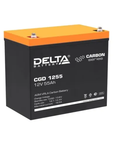 Delta CGD 1255. Аккумулятор герметичный свинцово-кислотный. Delta в Барнауле