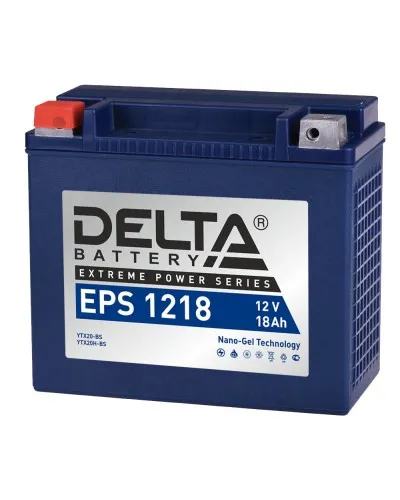 Delta EPS 1218. Аккумулятор герметичный свинцово-кислотный стартерный. Delta в Барнауле