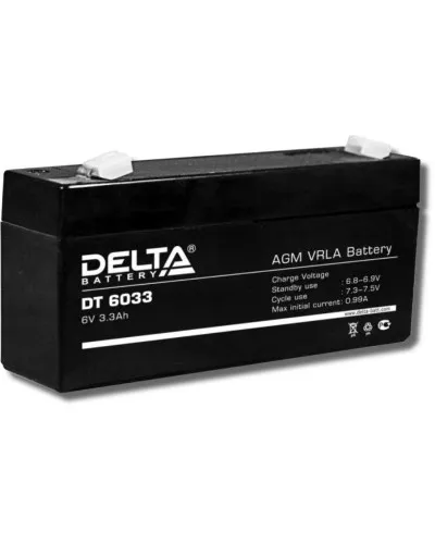 Delta DT 6033. Аккумулятор герметичный свинцово-кислотный. Delta в Барнауле