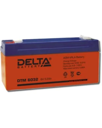 Delta DTM 6032. Аккумулятор герметичный свинцово-кислотный. Delta в Барнауле