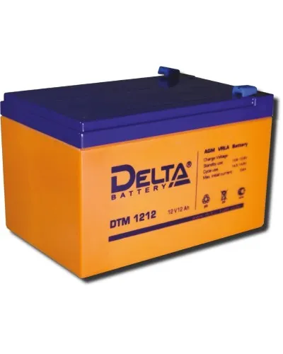 Delta DTM 1212. Аккумулятор герметичный свинцово-кислотный. Delta в Барнауле