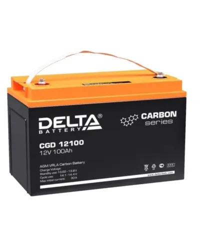 Delta CGD 12100. Аккумулятор герметичный свинцово-кислотный. Delta в Барнауле