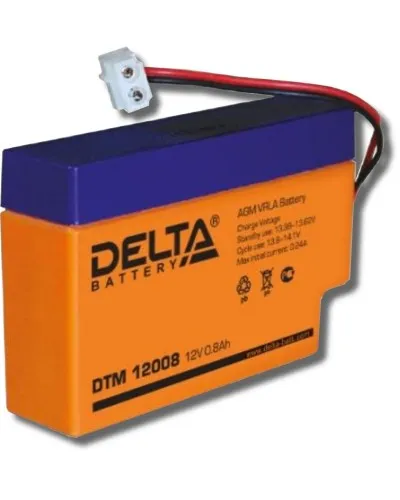 Delta DTM 12008. Аккумулятор герметичный свинцово-кислотный. Delta в Барнауле