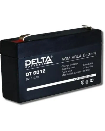 Delta DT 6012. Аккумулятор герметичный свинцово-кислотный. Delta в Барнауле
