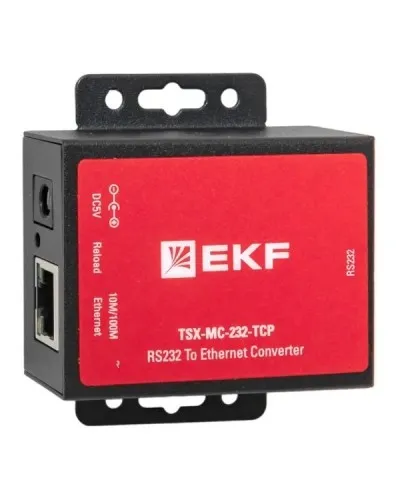 TSX-MC-232-TCP. Преобразователь RS-232 в Ethernet. EKF в Барнауле