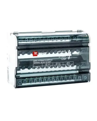 Шина нулевая в корпусе 4х15 (sn0-4х15). Шина нулевая в корпусе. EKF в Барнауле