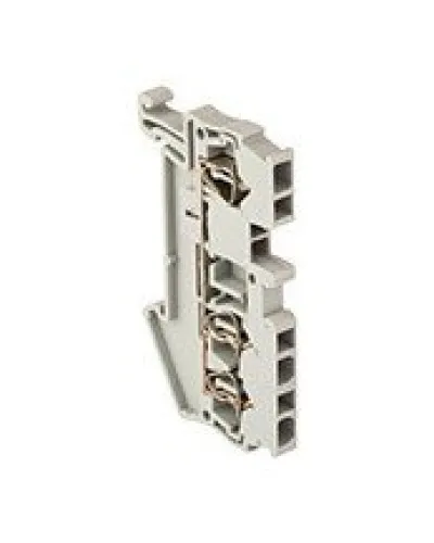 JXB-ST-2.5 3-проводная, серая (plc-jxb-st-2.5-3). Колодка клеммная пружинная. EKF в Барнауле