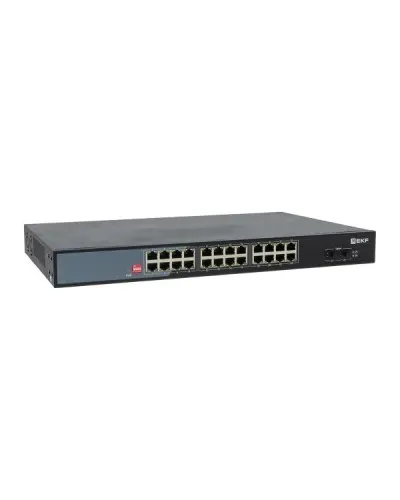 TSX-U-2GX/SFP-24GTP-R. Промышленный неуправляемый коммутатор. EKF в Барнауле