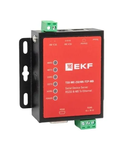 TSX-MC-232/485-TCP-MB. Преобразователь RS-232/485 в Ethernet. EKF в Барнауле