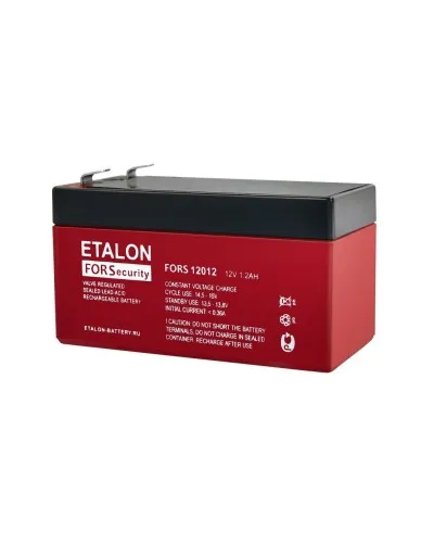 ETALON FORS 12012. Аккумулятор герметичный свинцово-кислотный. ETALON в Барнауле