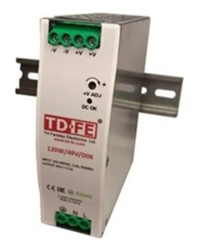 120W/48V/DIN. Блок питания. FARADAY в Барнауле
