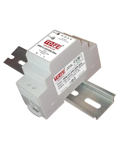 36W/12-24V/DIN Slim. Источник вторичного электропитания. FARADAY в Барнауле