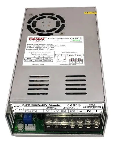 UPS 300W/48V Simple. Блок бесперебойного питания. FARADAY в Барнауле