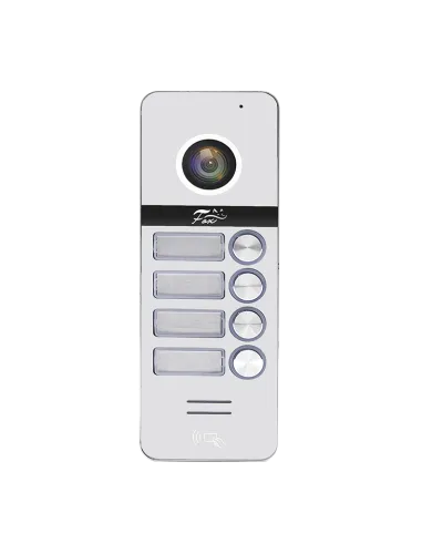 FX-CP80 (СЕРЕБРО) 4КН. Вызывная панель цветная. Fox в Барнауле