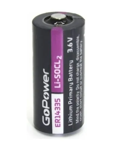 ER14335 GoPower. Литий-тионилхлоридный элемент питания. GoPower в Барнауле