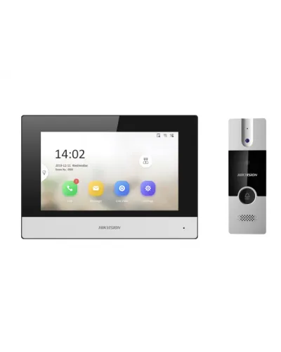 DS-KIS302-P. Комплект IP видеодомофона. Hikvision в Барнауле