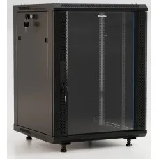TWB-FC-1245-GP-RAL9004. Шкаф телекоммуникационный 19 настенный 12U. Hyperline