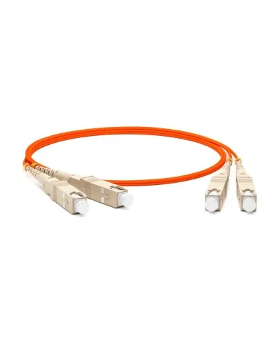 FC-D2-50-SC/PR-SC/PR-H-1M-LSZH-OR. Патч-корд волоконно-оптический SC-SC. Hyperline в Барнауле