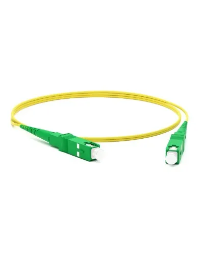 FC-D2-9-FC/UR-SC/UR-H-20M-LSZH-YL. Патч-корд волоконно-оптический одномодовый. Hyperline в Барнауле