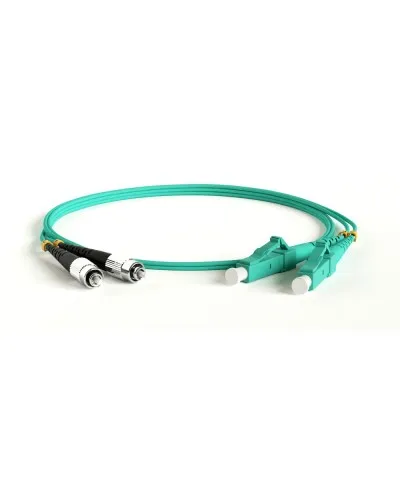 FC-D2-503-FC/PR-LC/PR-H-1M-LSZH-AQ. Патч-корд волоконно-оптический многомодовый. Hyperline в Барнауле