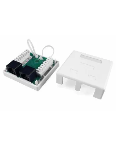 SB1-2-8P8C-C5e-WH. Розетка RJ-45. Hyperline в Барнауле